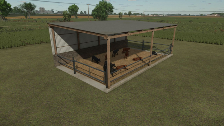 fs25-mods, Small CowShed V1.0