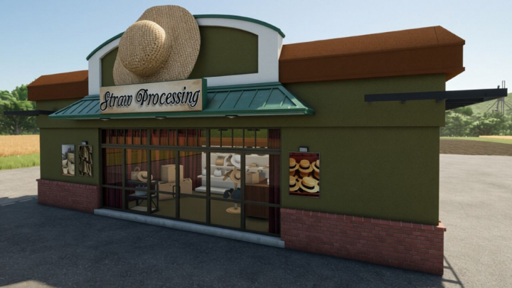 fs25-mods, Straw Processing V1.0