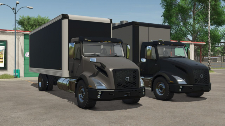 fs25-mods,  Volvo VNX 300 Box Truck V1.0
