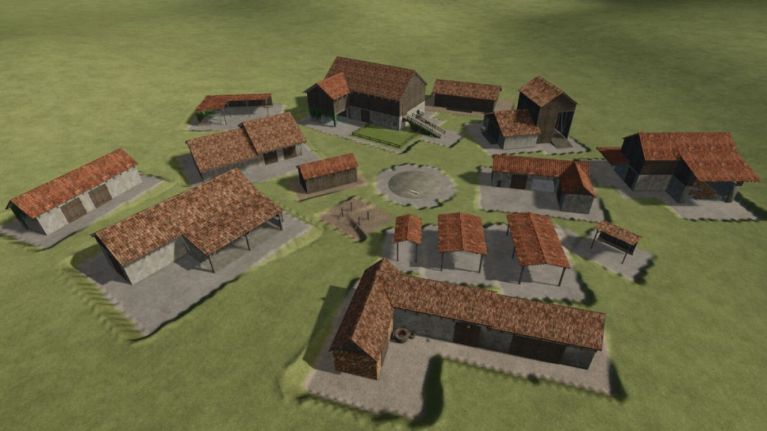 Bavarian Farm Buildings V1.0