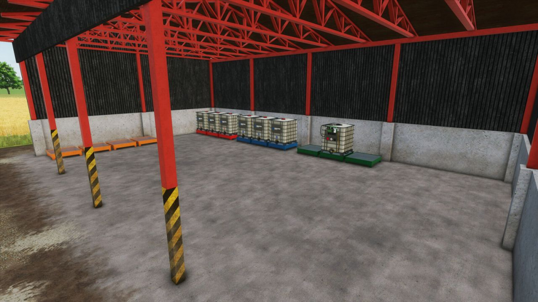 Fuel Tank With Grating V1.0