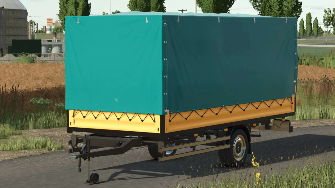 Mercedes Benz Sprinter Pickup & Trailer v1.0