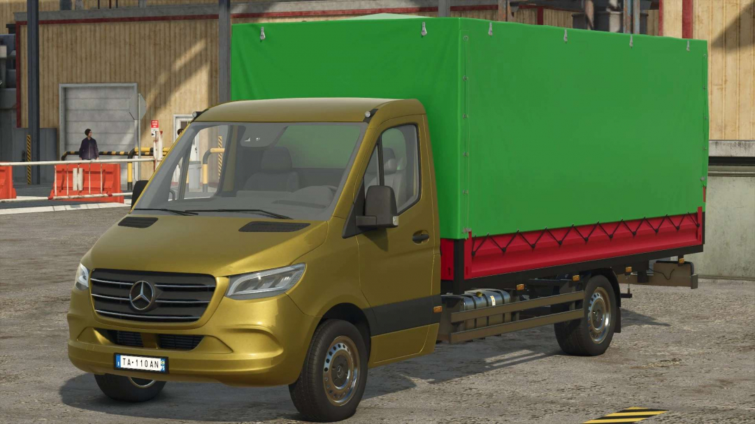 Mercedes Benz Sprinter W910 & Trailer v1.0