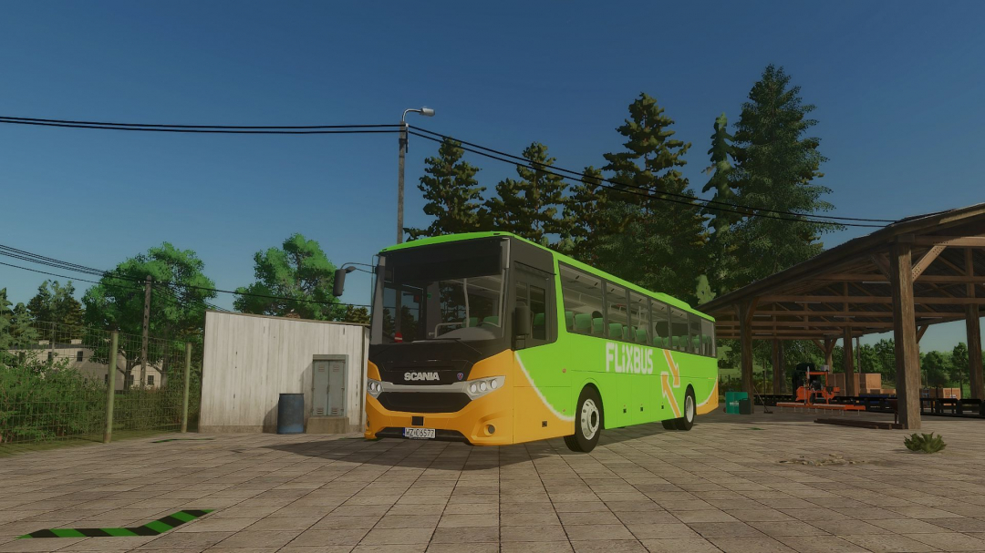 Scania Interlink in FLIXBUS livery V1.0