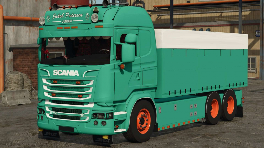 Scania R730 Jakob Pedersen & Trailer v1.0