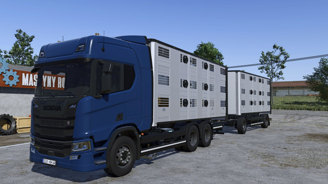 Scania R animal transport V1.0