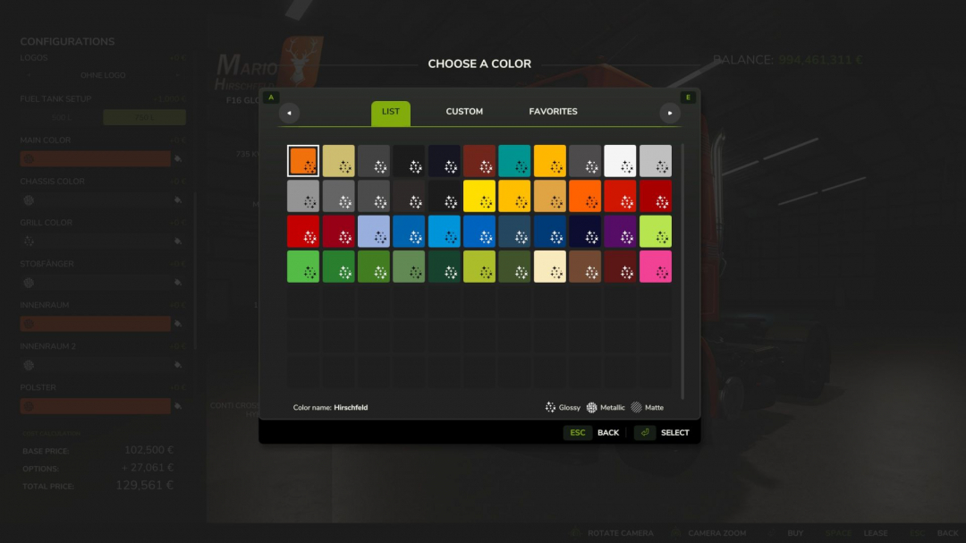 Volvo F16 – Hirschfeld Version V1.0