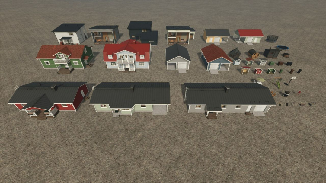 Wooden Farmhouses V1.1