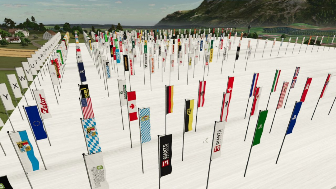 XXL Flag Pack Prefab Prefab V1.0