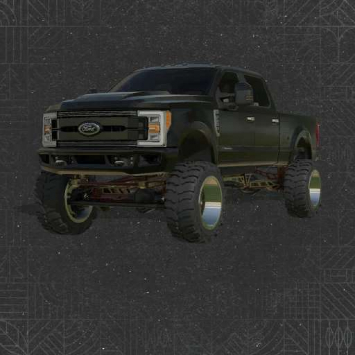 fs25-mods,  2018 Fordd F250 Limited Sema v1.0