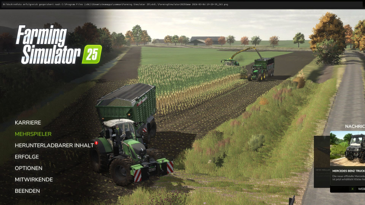 fs25-mods,  Backgrounds menu V1.0