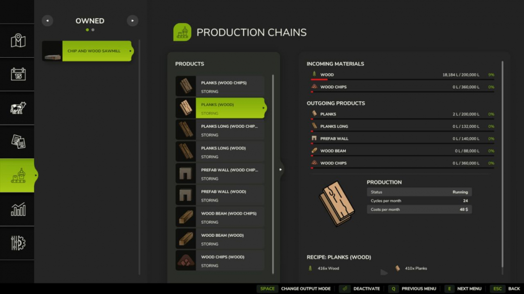 Chip N’ Wood Sawmill V1.0.0.1