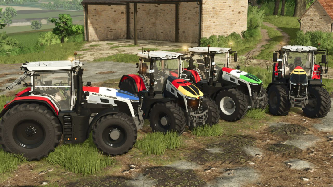 Massey Ferguson 9S Patriotic V1.0