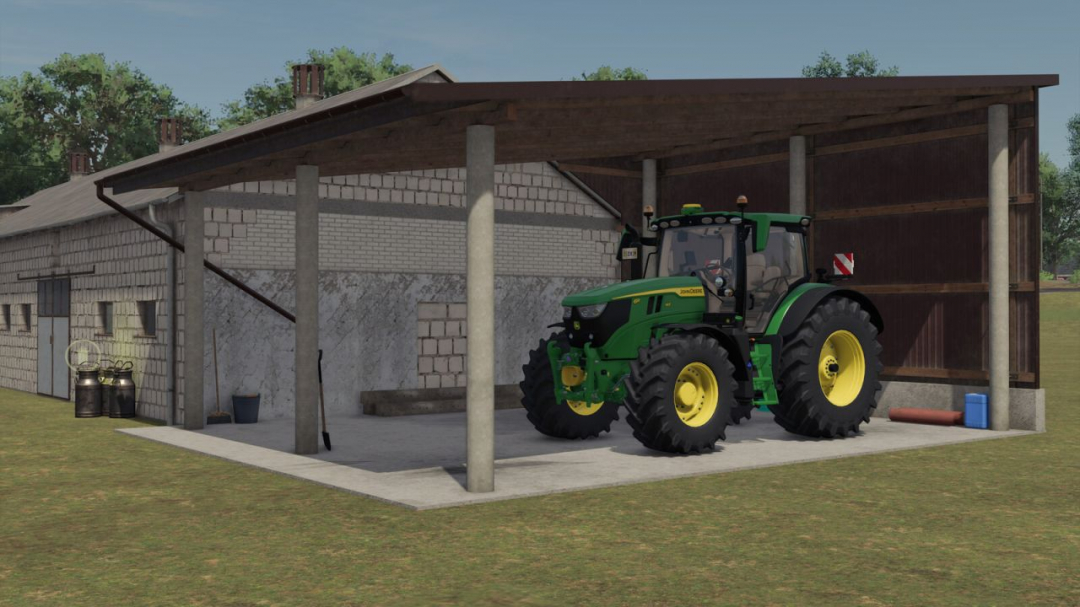 Package Cowshed With Garage And Silo V1.0