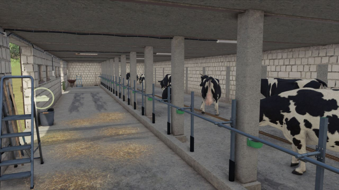 Package Cowshed With Garage And Silo V1.0