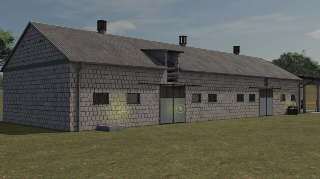 Package Cowshed With Garage And Silo V1.0