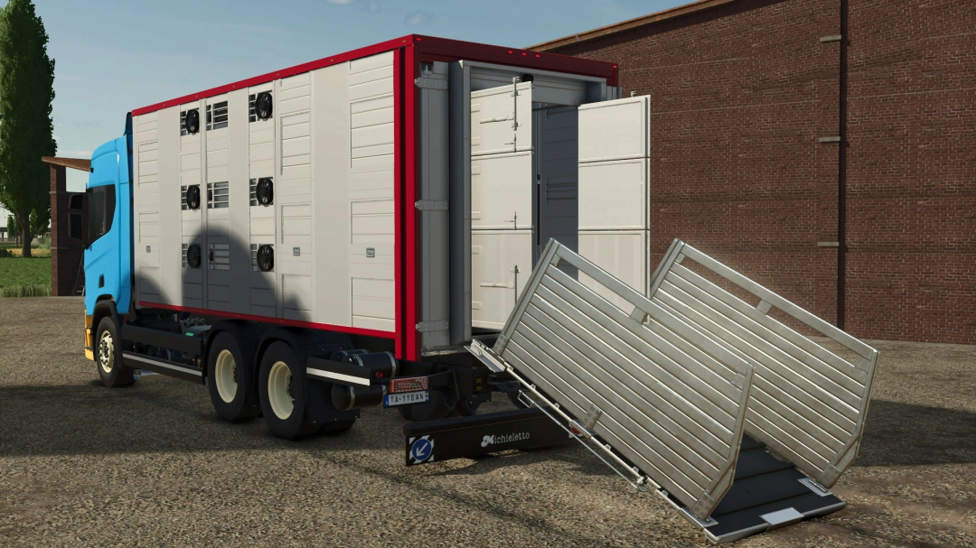 Scania R Animal Transport Truck v1.0