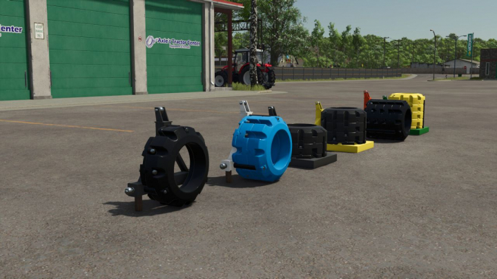 fs25-mods, Adapted 3-Point Weights V1.0