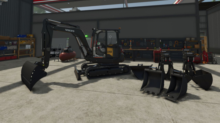 fs25-mods, Volvo ECR58F V1.0
