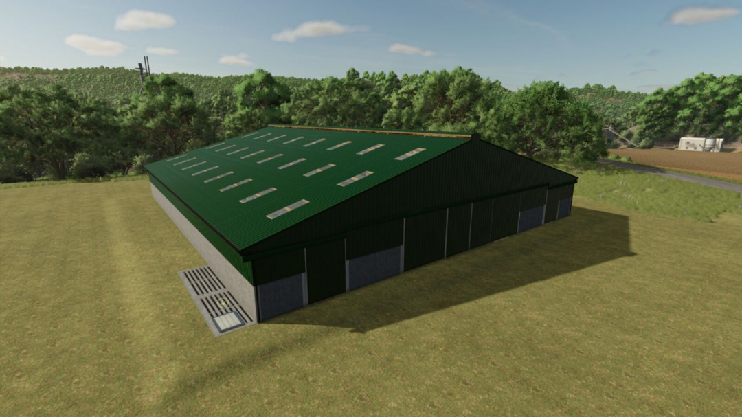 Eight Bay Double Cow Shed V1.0