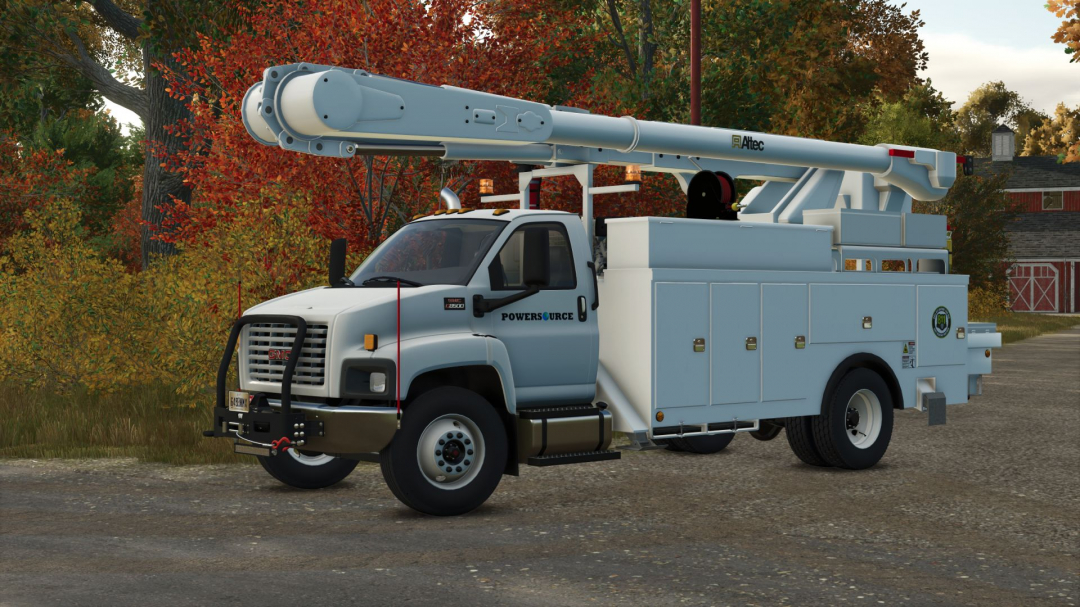 GMC C8500 Bucket Truck V1.0