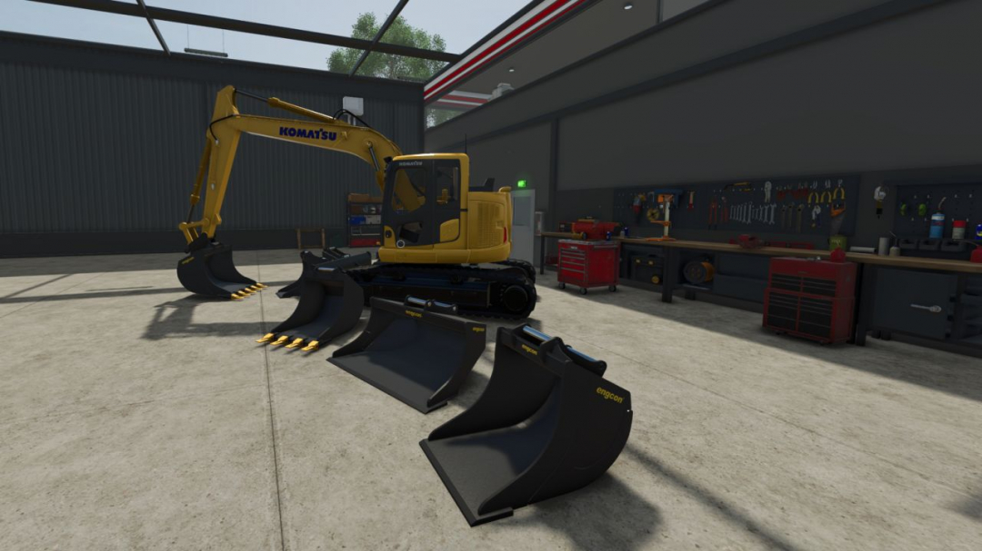 Komatsu PC138USLC v1.0