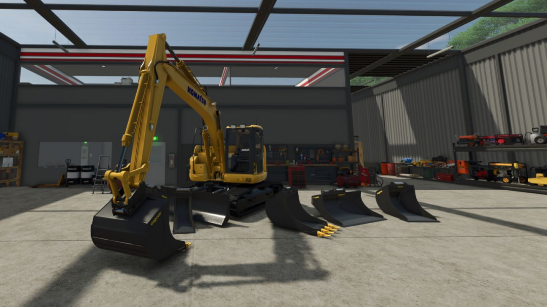 Komatsu PC138USLC v1.0