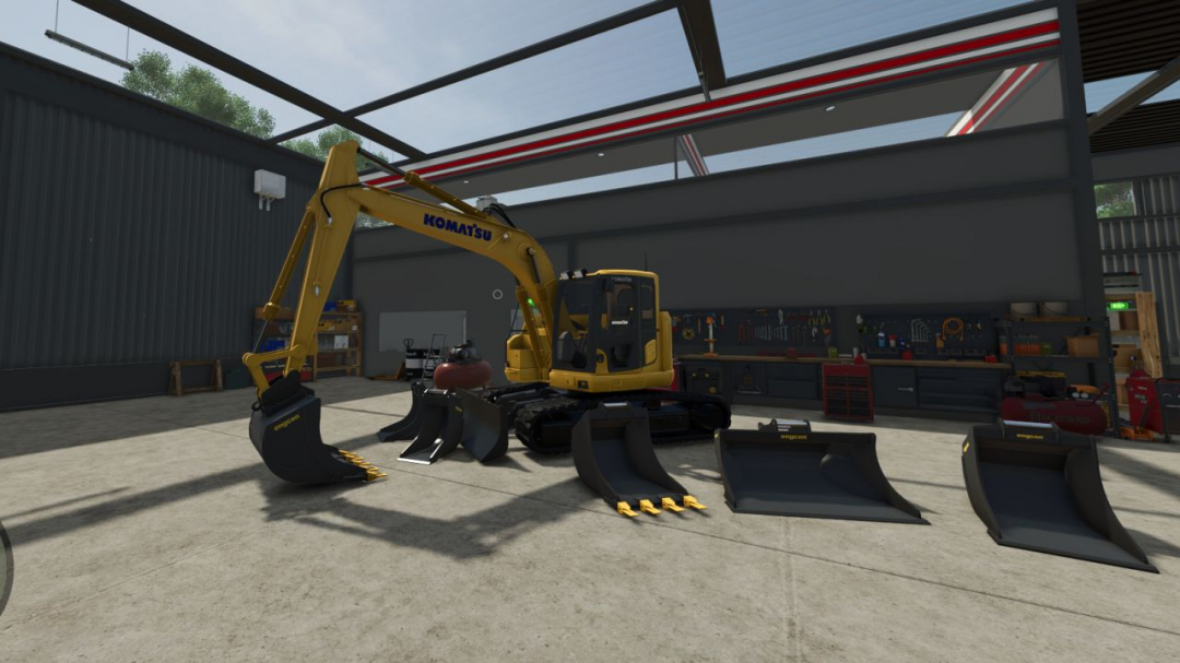 Komatsu PC138USLC v1.0