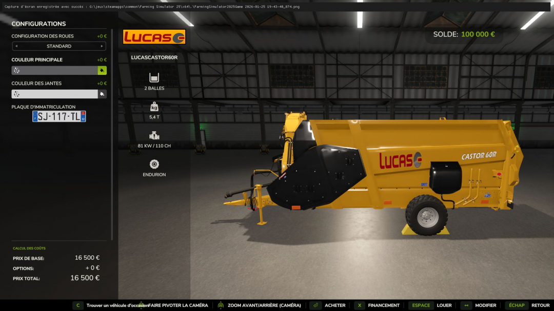 Lucas Castor 60R V1.4
