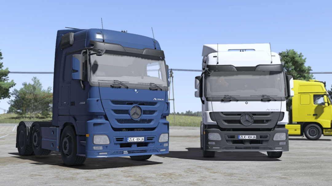 Mercedes Actros MP3 V1.0