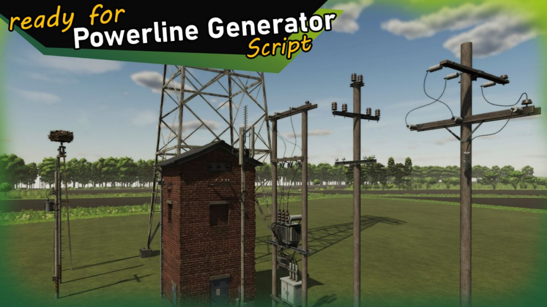 PowerPole Set (Prefab) V1.0