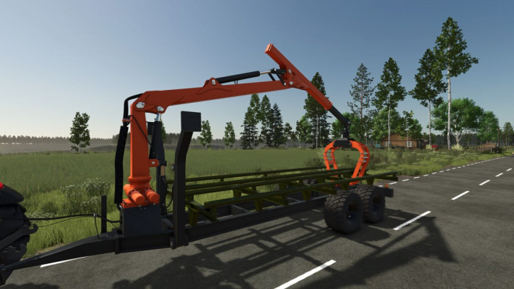 fs25-mods, Bale Crane Trailer V1.0