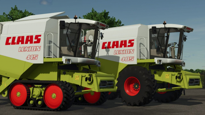 fs25-mods, Claas Lexion 400 extension (Prefab) V1.0