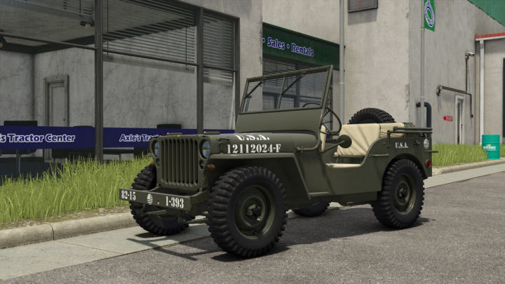 fs25-mods,  JW Military 4×4 V1.0