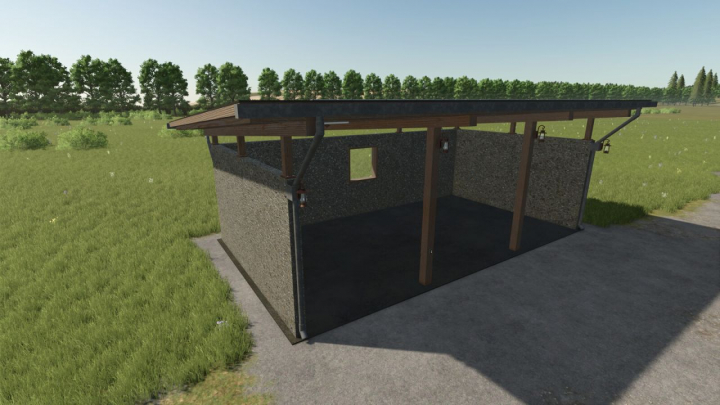 fs25-mods, Old Three Bay Shed V1.0