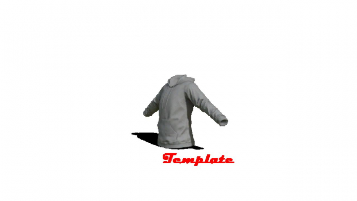 fs25-mods, Template Hoodie (WCA) V1.0