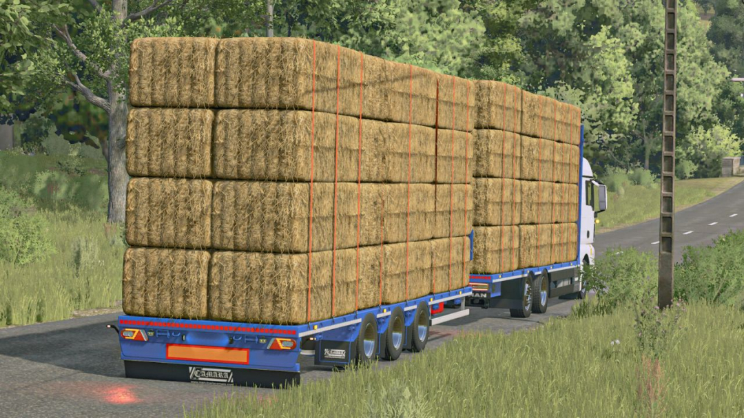 Camara Straw Transport Trailer V2.0