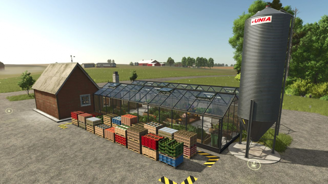 Greenhouse With Canned Packaged Foods Production V1.0