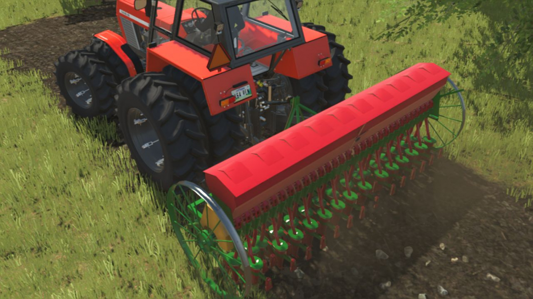 Horse-drawn seeder V1.1