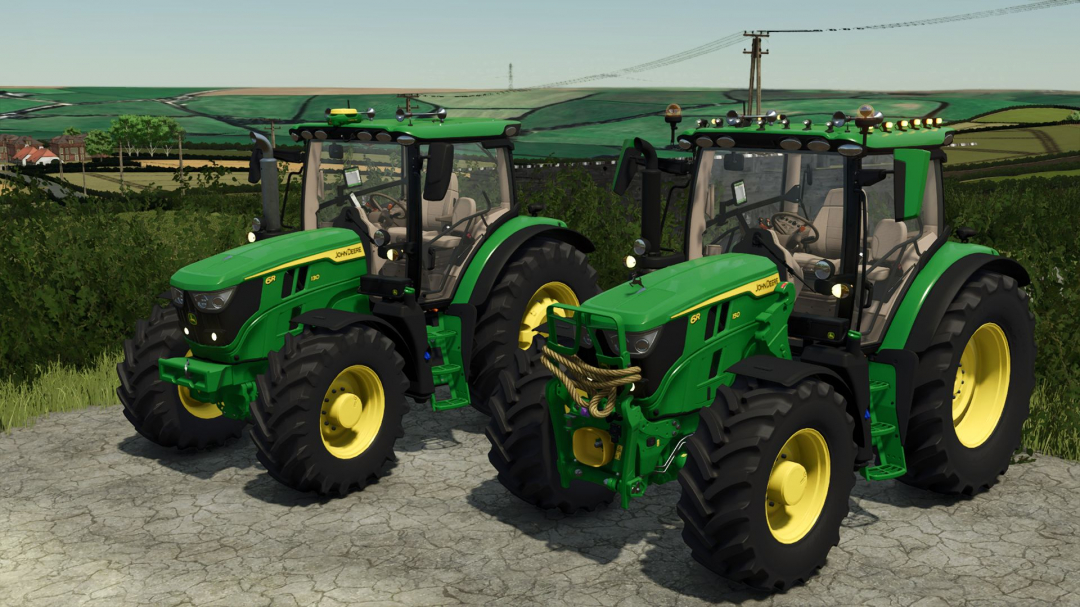 John Deere 6R 110-150 Edit V1.0