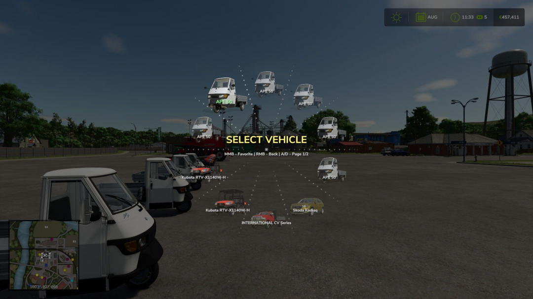 Radial Vehicle Switcher V1.0.3