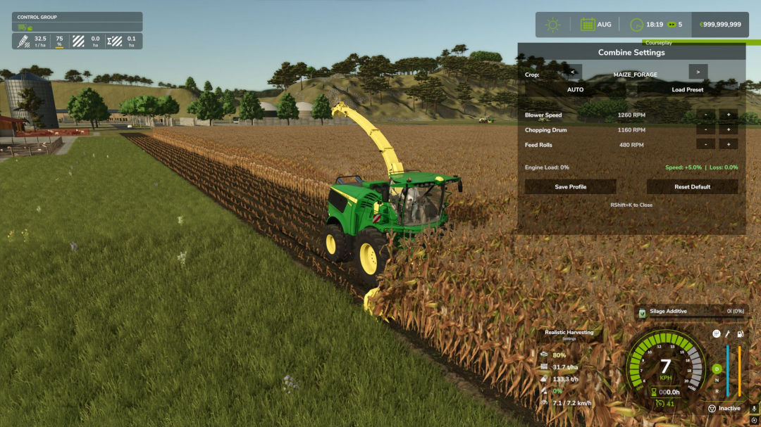 Realistic Harvesting V1.4.2
