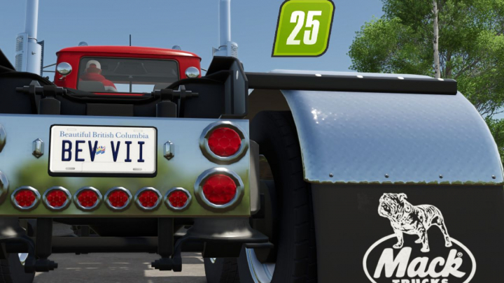 fs25-mods,  British Columbia License Plate V1.0