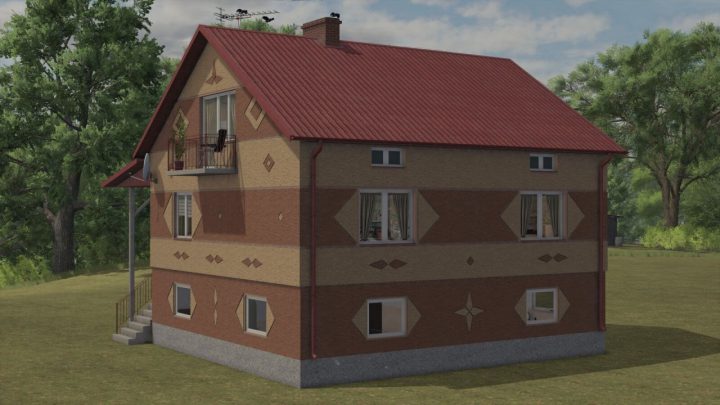 fs25-mods, Colorful House V1.0