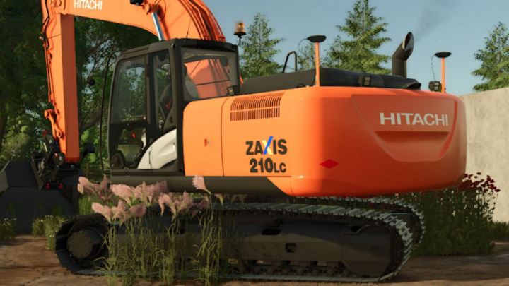 fs25-mods,  Hitachi ZX210 V1.0