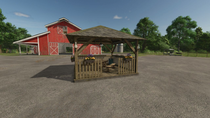 fs25-mods,  Wooden Gazebo V1.0
