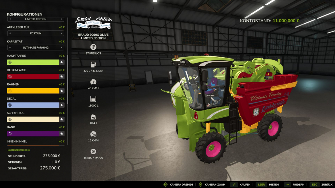 Braud 9090X Olive Limited Edition V1.0