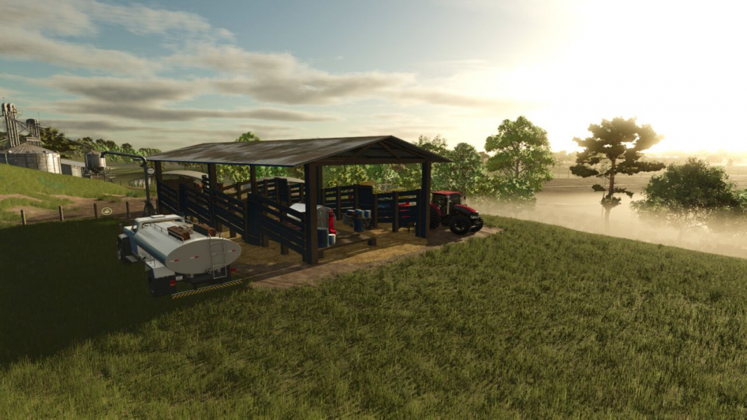 Brazilian Cow Pen With Loader V1.0