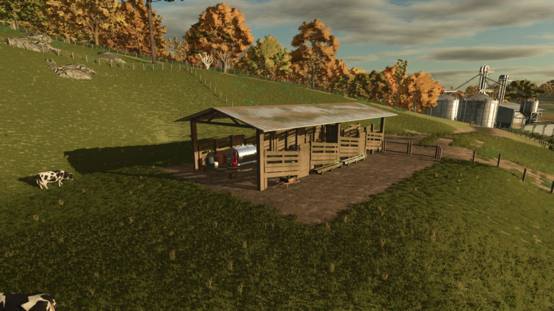 Brazilian Cow Pen With Loader V1.0
