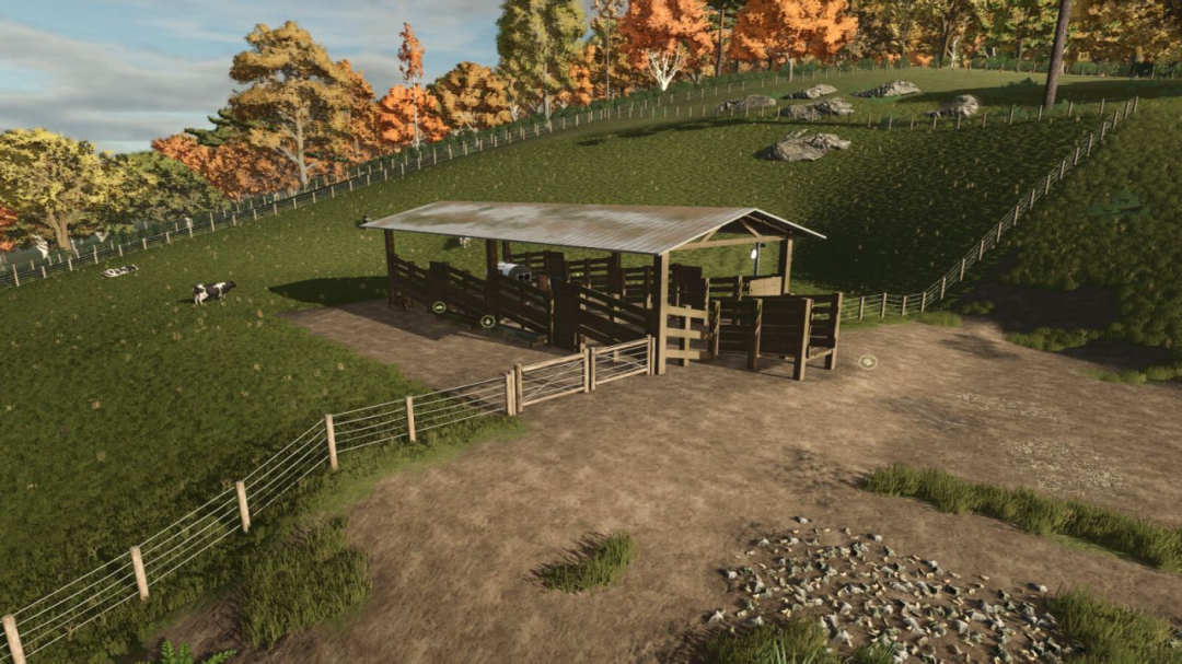 Brazilian Cow Pen With Loader V1.0